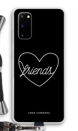 Friends heart black