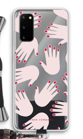 Hands pink