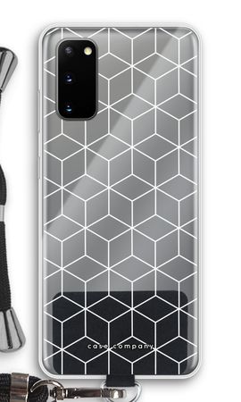 Cubes black and white