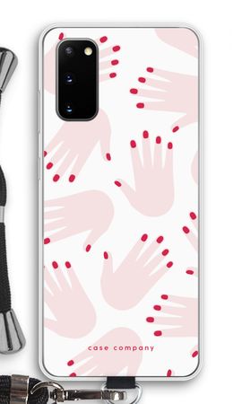 Hands pink