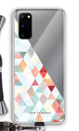 Coloured triangles pastel