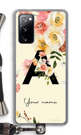 Flirty Flowers Monogram