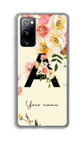 Flirty Flowers Monogram