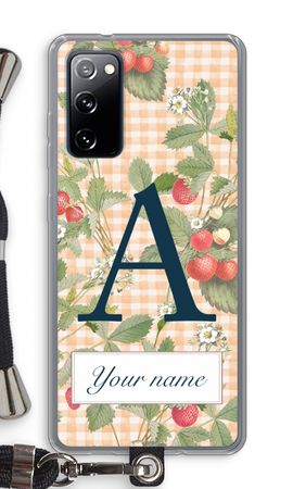 Monogram Strawberries