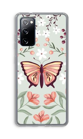 Butterfly in a floral world