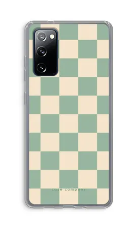 Checkered Mint, Miękkie etui Samsung Galaxy S20 FE / S20 FE 5G
