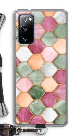 Hexagons in stained glass