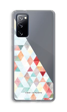 Coloured triangles pastel