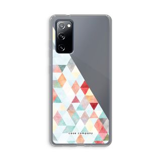 Coloured triangles pastel