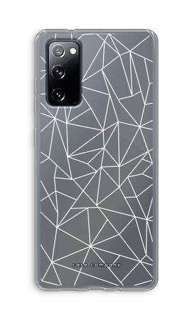 Geometric lines white