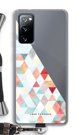 Pastellfarbene Dreiecke