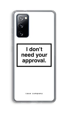 Don't need approval