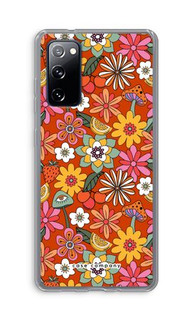 Retro Flowers - Red