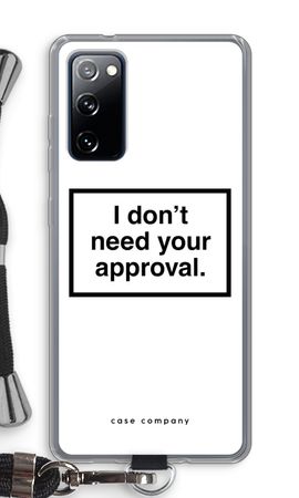 Don't need approval