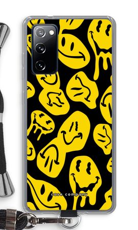 Schmelzendes Smiley-Gesicht - Gelb