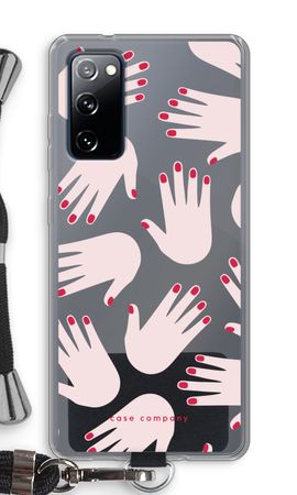 Hands pink