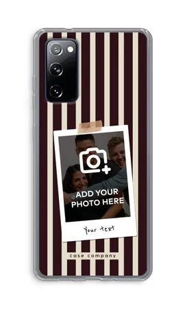 Polaroid - Retro, Miękkie etui Samsung Galaxy S20 FE / S20 FE 5G