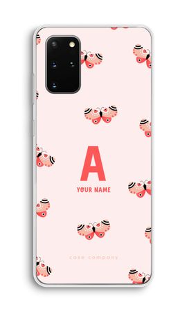 Rosy Butterflies Monogram