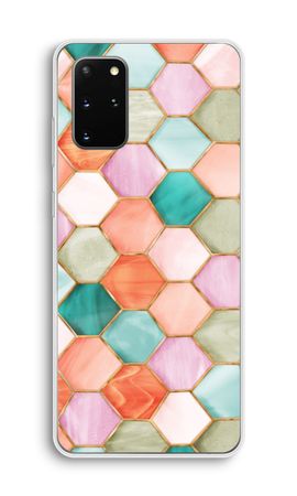 Hexagons in stained glass