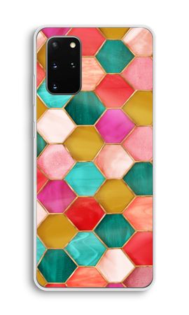 Hexagons in stained glass