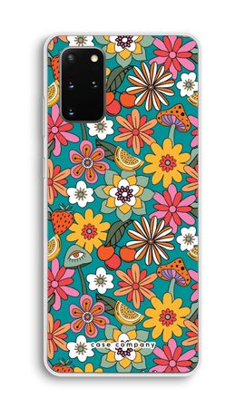 Retro Flowers N°2 - Blue