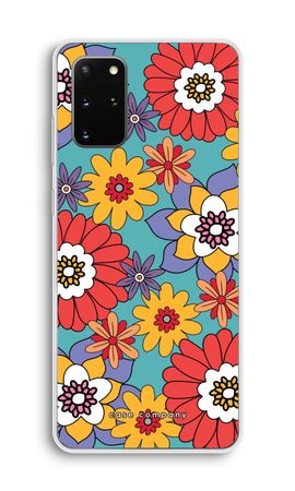 Retro Flowers - Blue