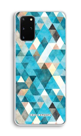 Coloured triangles blue