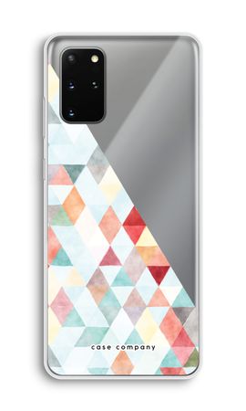 Coloured triangles pastel