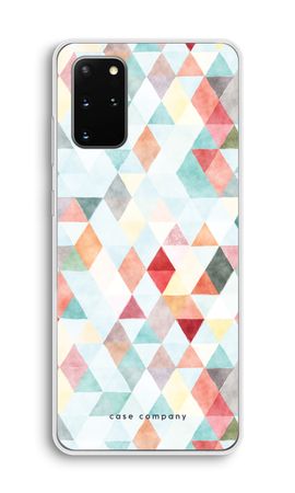 Coloured triangles pastel