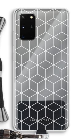 Cubes black and white