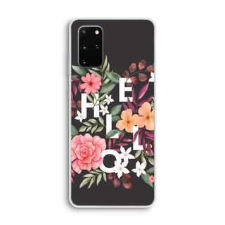 Hello in flowers