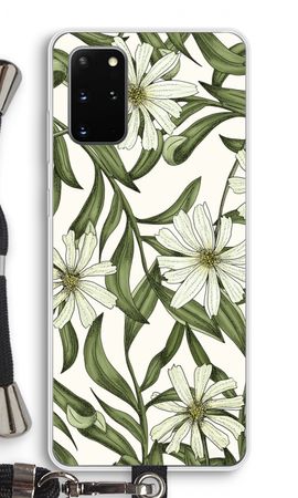 White flower pattern