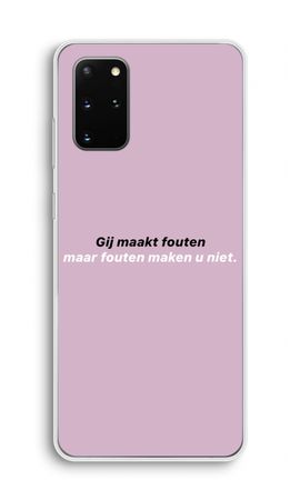 Fouten maken u niet