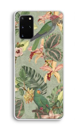 Tropical jungle parrot