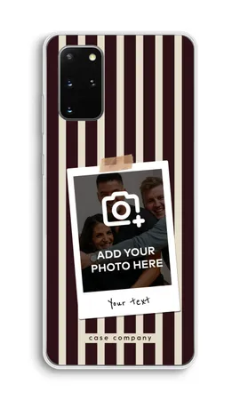 Polaroid - Retro, Samsung Galaxy S20 Plus mykt deksel