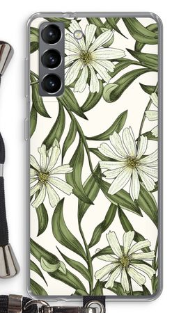 White flower pattern