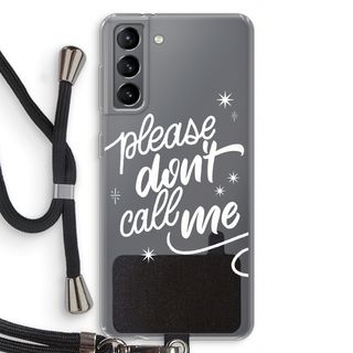Don't call