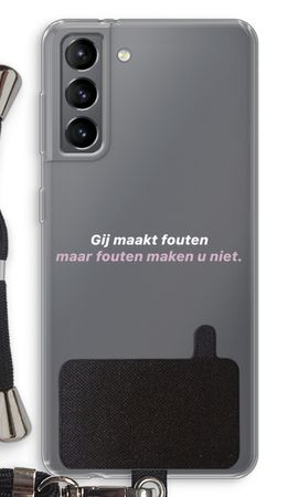 Fouten maken u niet
