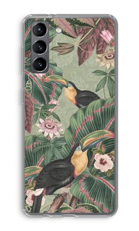 Tropical jungle toucan