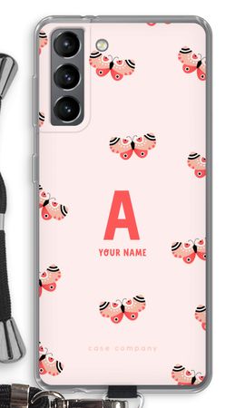 Rosy Butterflies Monogram