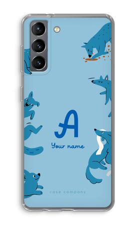 Playful Dogs Monogram