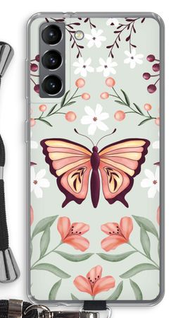 Butterfly in a floral world