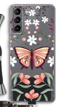 Butterfly in a floral world