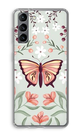 Butterfly in a floral world