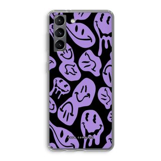 Melting Smiley - Purple