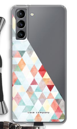 Coloured triangles pastel