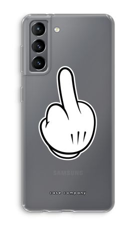 Middle finger black