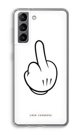 Middle finger white