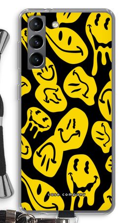 Melting smiley - Yellow