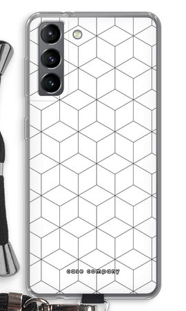 Cubes black and white